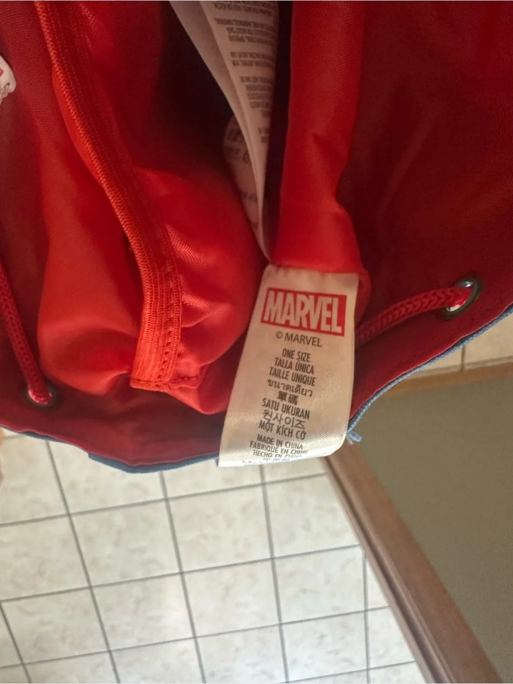 Marvel Red and Blue Spider-Man Kids Backpack
